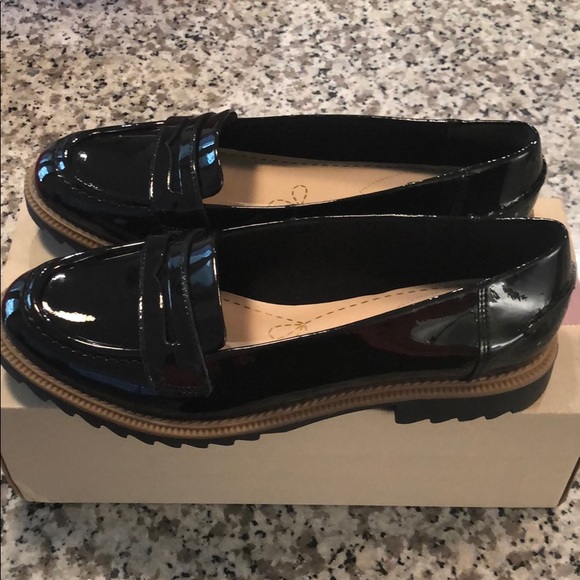 clarks griffin milly loafers